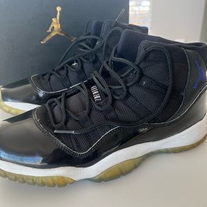 Nike Air Jordan 11 Retro BG Youth 6.5Y Wmns 8 Space Jam 378038-003 Concord